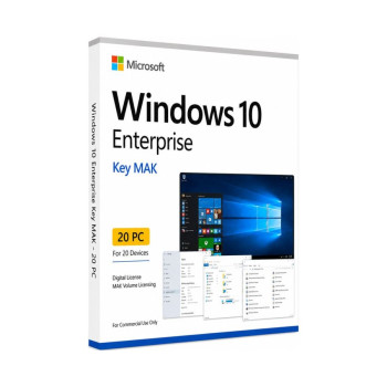 Windows 10 Enterprise Key MAK - 20 PC