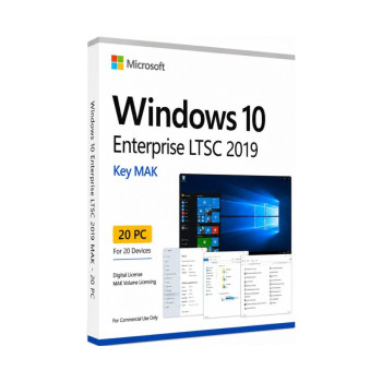 Windows 10 Enterprise LTSC 2019 MAK - 20 PC