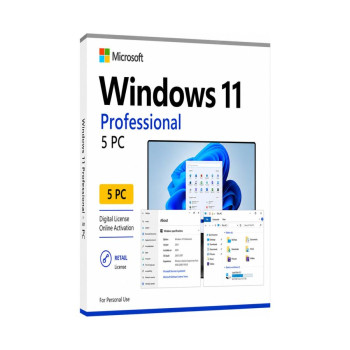 Windows 11 Professional - 5 PC