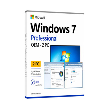 Windows 7 Professional OEM - 2 PC